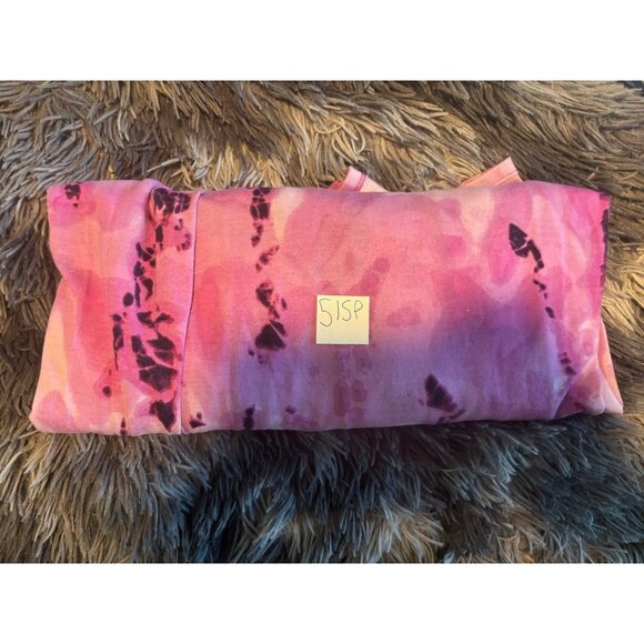 Faded Glory NWT Tie Dye Strapless Maxi Dress Casual Long Pink Purple Sz XXL - Picture 9 of 9